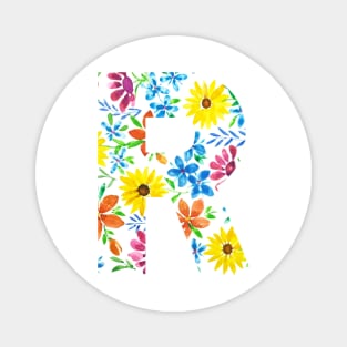 Women's cute flowers Magnet